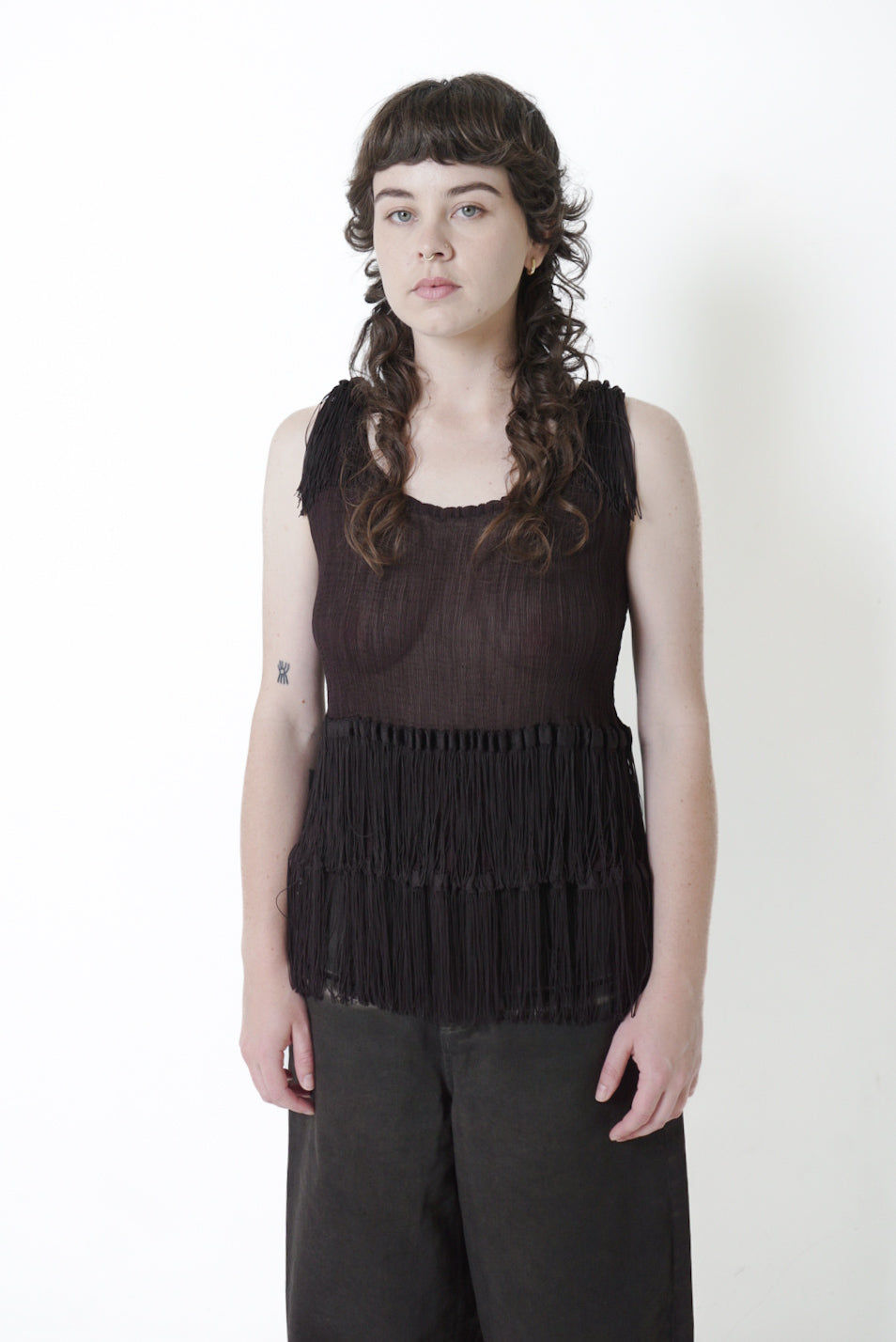 Issey Miyake Me Fringe Top