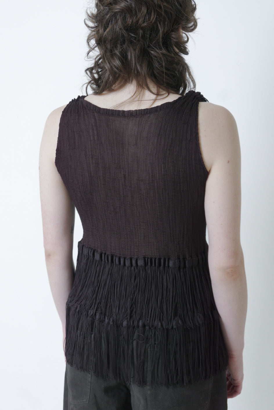 Issey Miyake Me Fringe Top