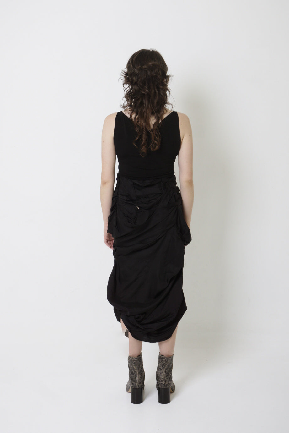 Comme Des Garçons Ruched Skirt