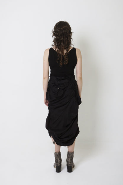 Comme Des Garçons Ruched Skirt